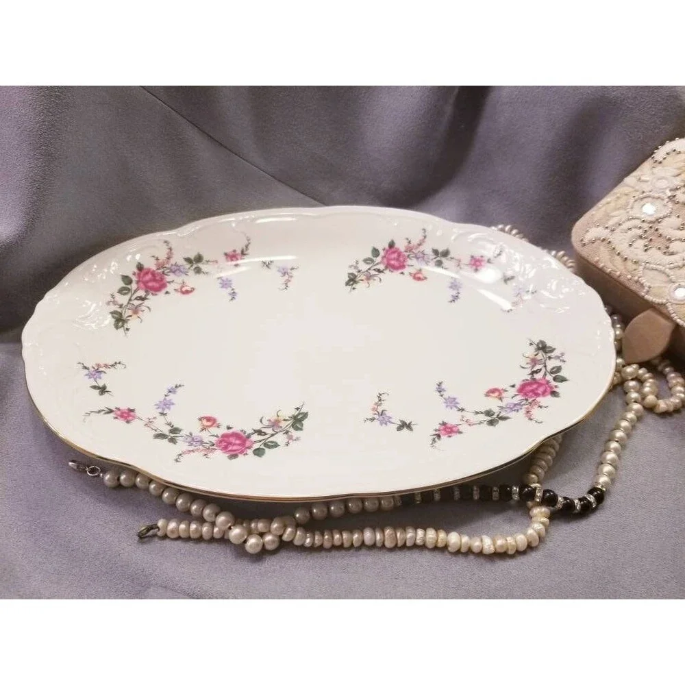 Large Vintage Wawel Poland Royal Vienna Collection China Serving Dish